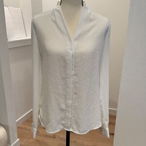 Halogen Classic White Blouse